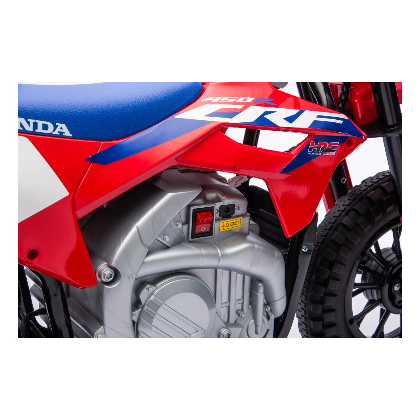 Vehicle Motorcycle HONDA CFR450R Red