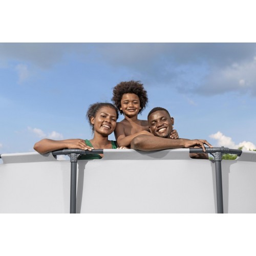 Swimming pool Ceilings 12 ft 366x100 cm SteelPRO 4 in 1 BEST