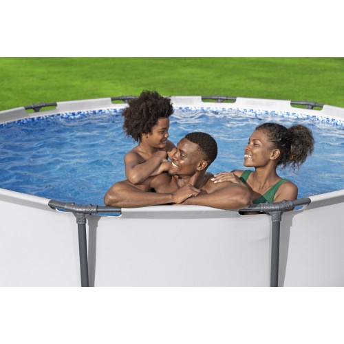 Swimming pool Ceilings 12 ft 366x100 cm SteelPRO 4 in 1 BEST