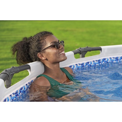 Swimming pool Ceilings 12 ft 366x100 cm SteelPRO 4 in 1 BEST