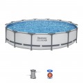 Swimminig pool 14 FT Steel Pro Max Zestaw BESTWAY
