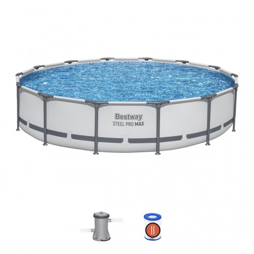 Swimminig pool 14 FT Steel Pro Max Zestaw BESTWAY