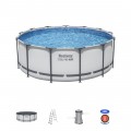 Frame Pool 13 FT 396 x 122 cm Steel Pro Max BESTWAY