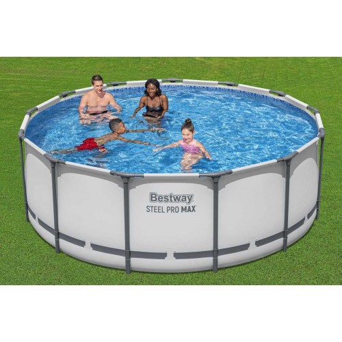 Frame Pool 13 FT 396 x 122 cm Steel Pro Max BESTWAY