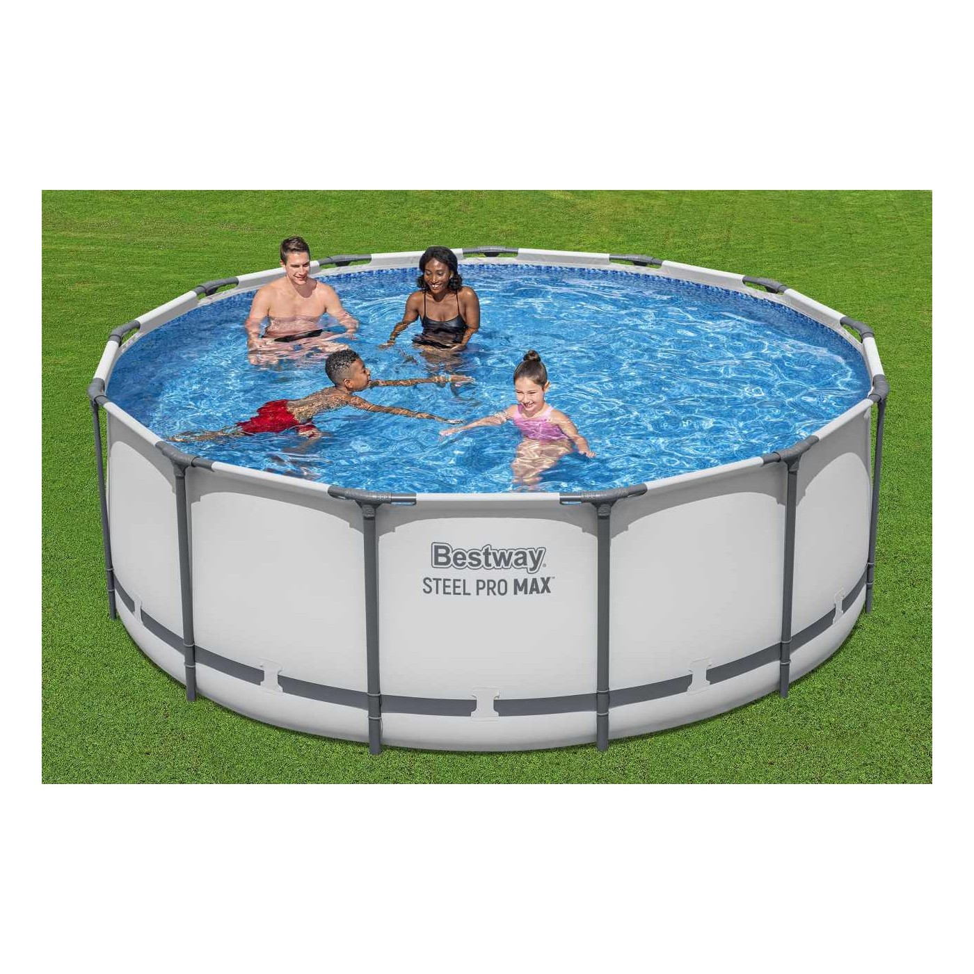 Frame Pool 13 FT 396 x 122 cm Steel Pro Max BESTWAY