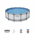 Frame Pool 14 FT 427 x 122 cm STEEL PRO MAX BESTWAY
