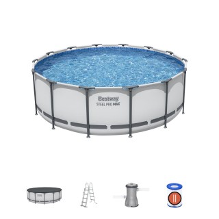 Frame Pool 14 FT 427 x 122 cm STEEL PRO MAX BESTWAY