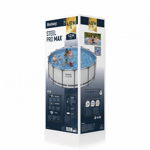 Pool Rack 15 ft 457x122 cm SteelPRO BESTWAY