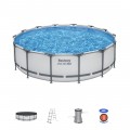 Frame Pool 14 FT 427 x 107 cm Steel Pro Max BESTWAY