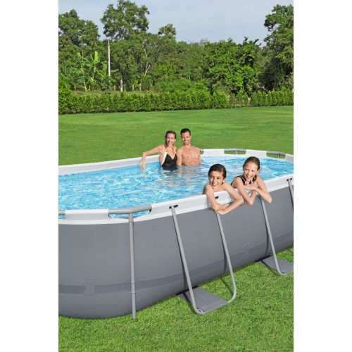 14FT Frame Pool 427x250x100 cm Power Steel