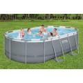 14FT Frame Pool 427x250x100 cm Power Steel