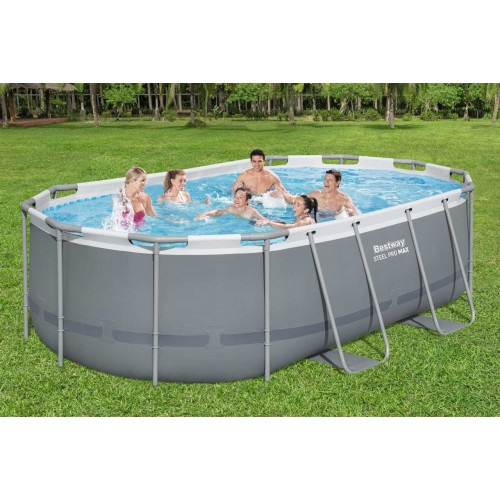 14FT Frame Pool 427x250x100 cm Power Steel