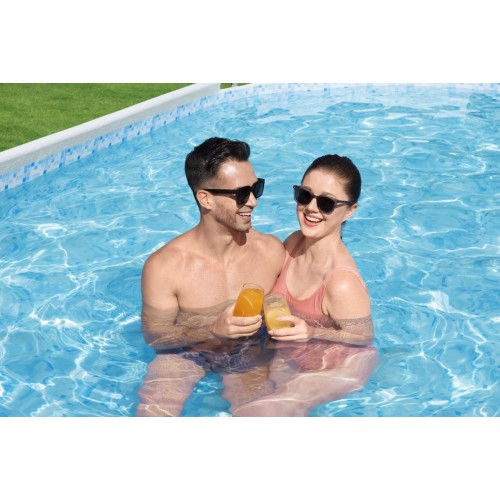 Frame Pool 16 x 10 FT / 488 x 305 x 107 cm Power Steel BESTWAY