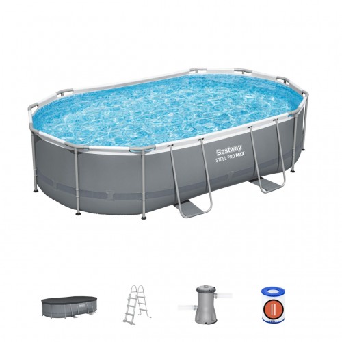 Frame Pool 16 x 10 FT / 488 x 305 x 107 cm Power Steel BESTWAY