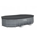 Frame Pool 16 x 10 FT / 488 x 305 x 107 cm Power Steel BESTWAY