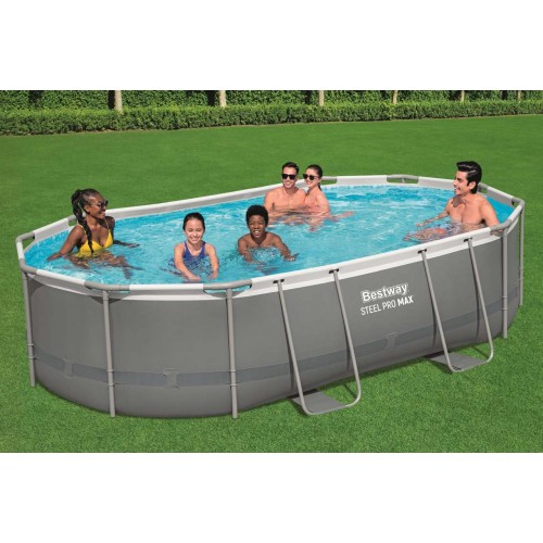 Frame Pool 16 x 10 FT / 488 x 305 x 107 cm Power Steel BESTWAY
