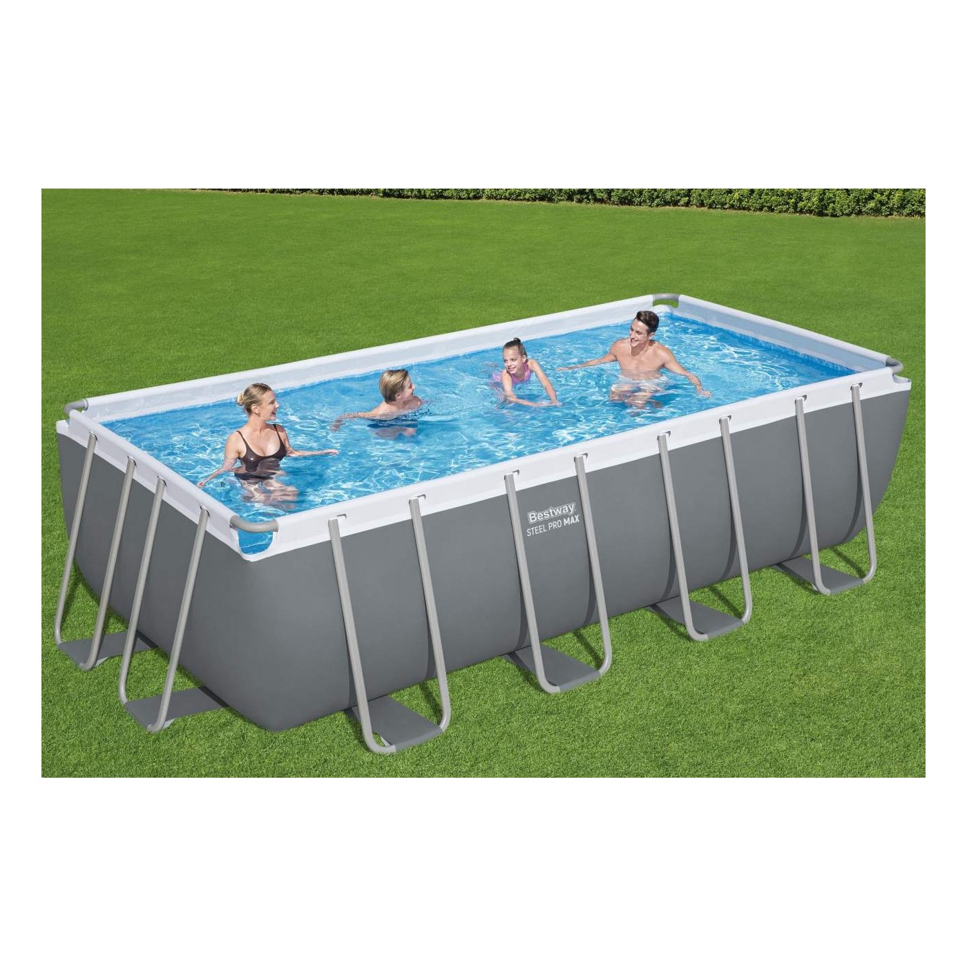 Swimming pool 16 x 8 FT Power Steel BESTWAY
