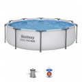 Pool Rack 10 ft 305x76cm SteelPRO 3 in 1 BESTWAY