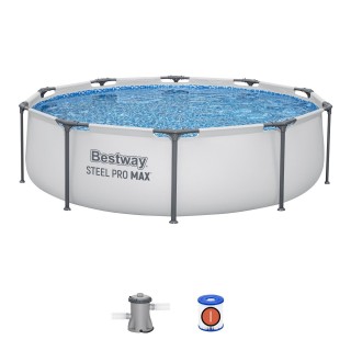 Pool Rack 10 ft 305x76cm SteelPRO 3 in 1 BESTWAY