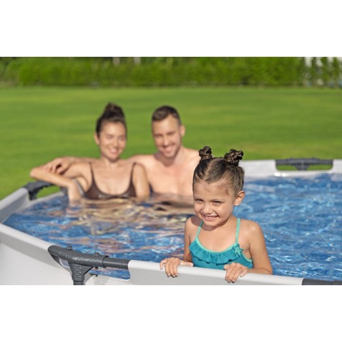 Pool Rack 10 ft 305x76cm SteelPRO 3 in 1 BESTWAY