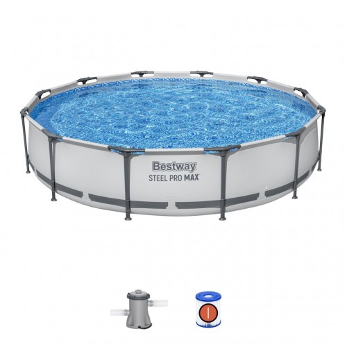 Swimming pool Ceilings 12 ft 366x76 cm SteelPRO 3 in 1 BESTW