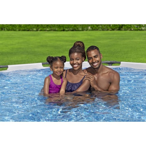 Swimming pool Ceilings 12 ft 366x76 cm SteelPRO 3 in 1 BESTW