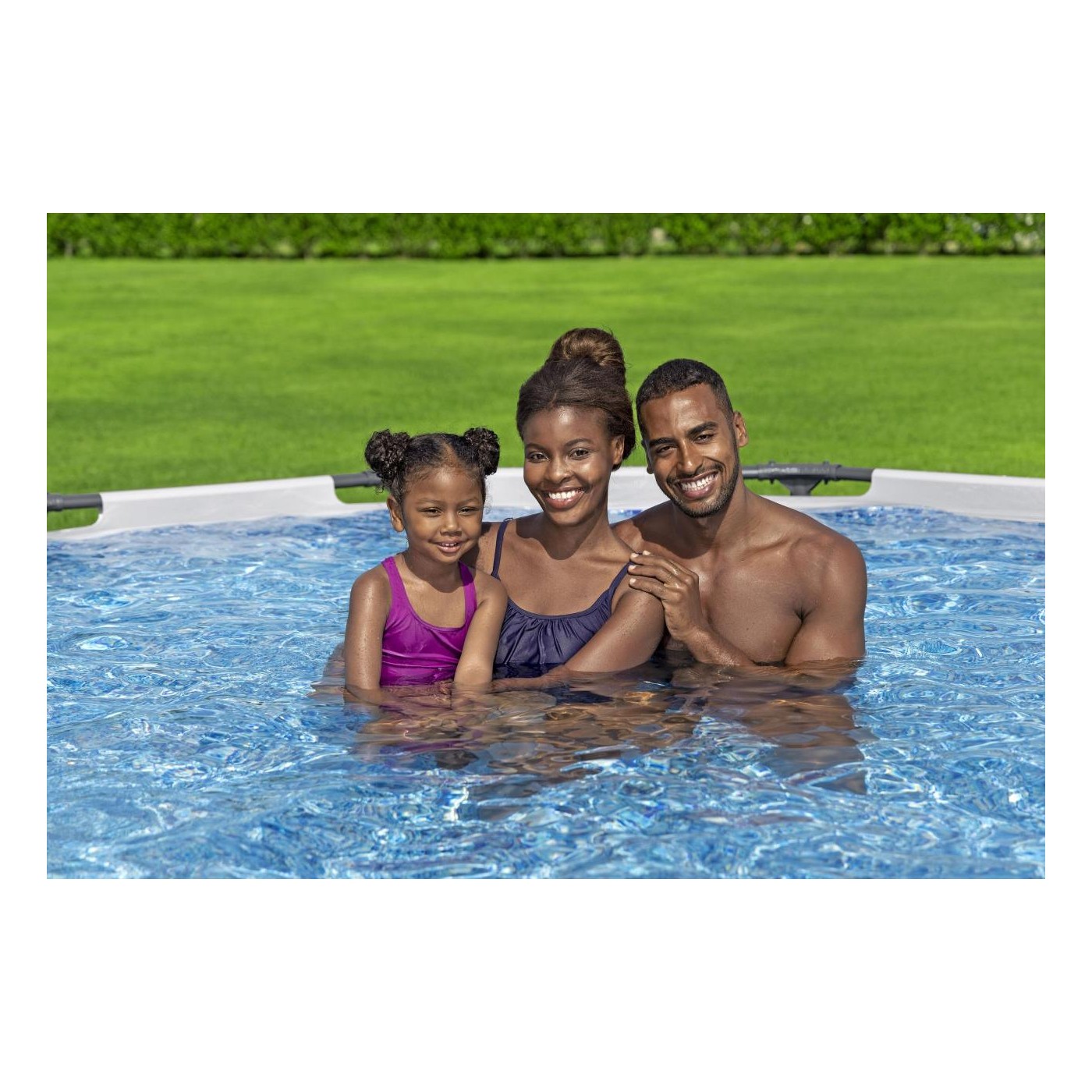 Swimming pool Ceilings 12 ft 366x76 cm SteelPRO 3 in 1 BESTW