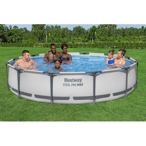 Swimming pool Ceilings 12 ft 366x76 cm SteelPRO 3 in 1 BESTW