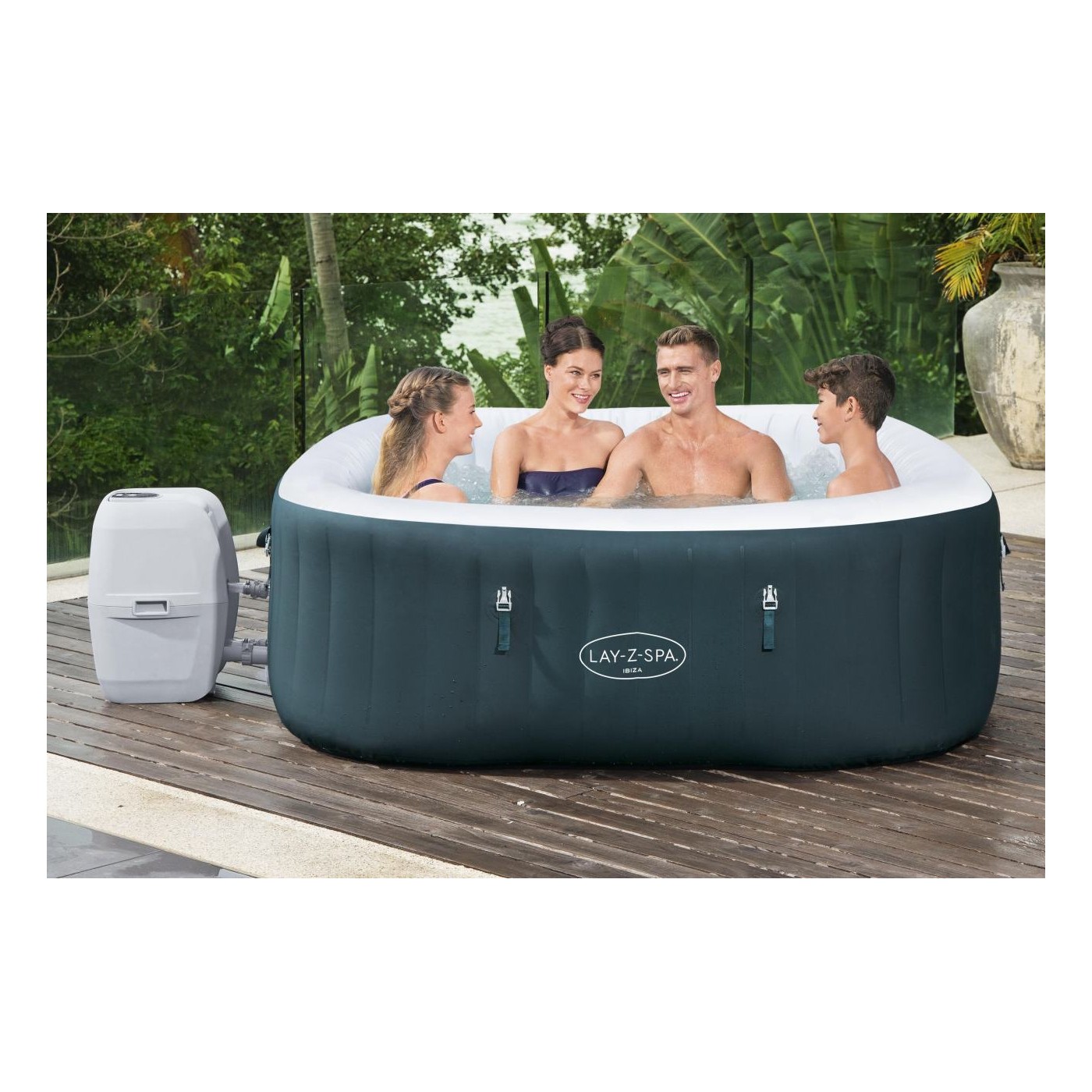 Lay-Z-Spa IBIZA AirJet 6 Jacuzzi BESTWAY