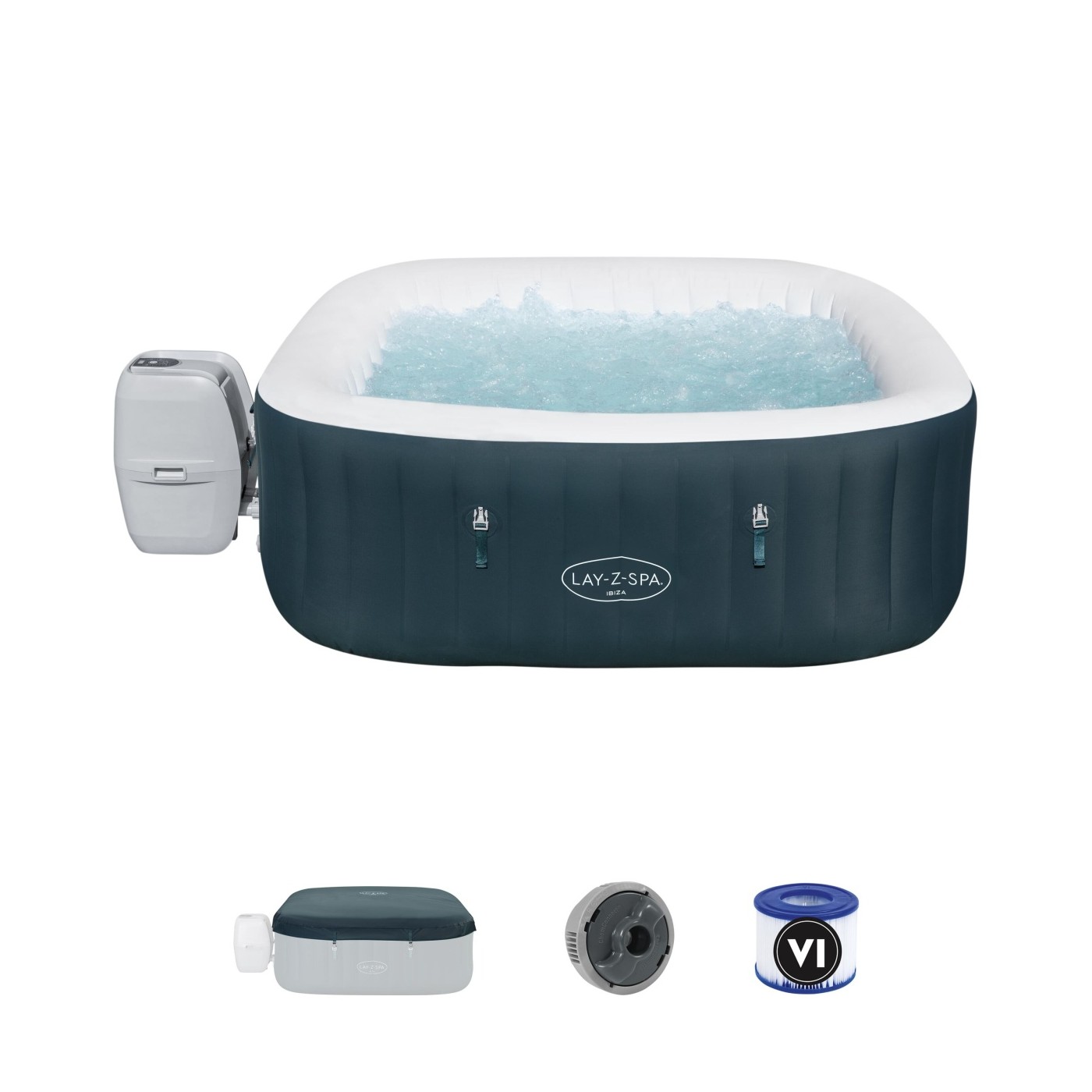 Lay-Z-Spa IBIZA AirJet 6 Jacuzzi BESTWAY