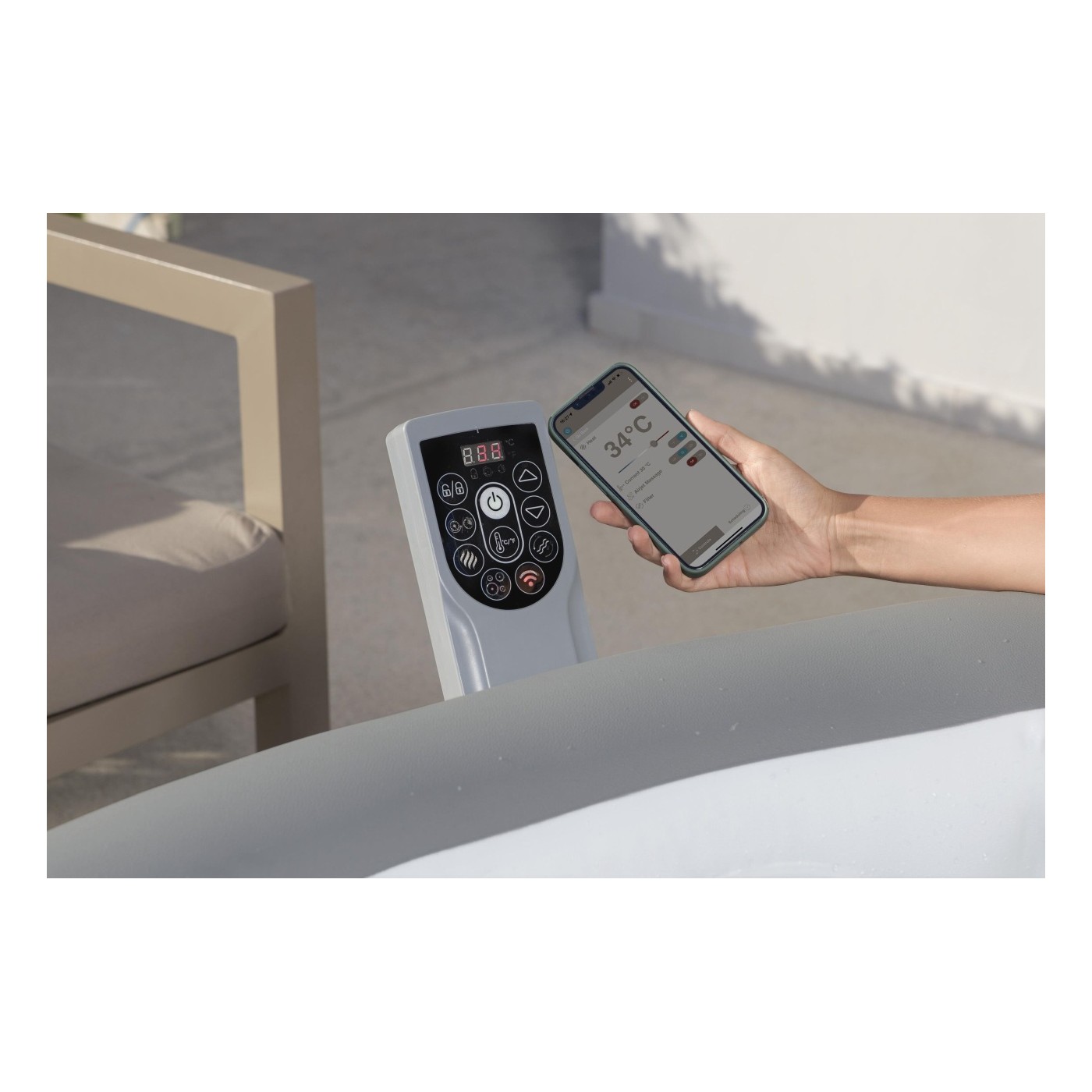 Lay-Z-Spa HAWAII AirJet 8 Jacuzzi BESTWAY