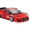 Sports Car Red 373 el Brick Set
