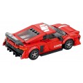 Sports Car Red 373 el Brick Set