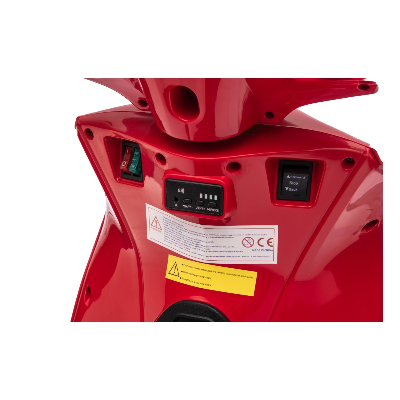 Vehicle Motor Scooter HONDA SH125I Red