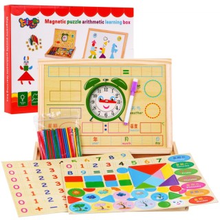 Magnetic Wood Board For Learning Accessories