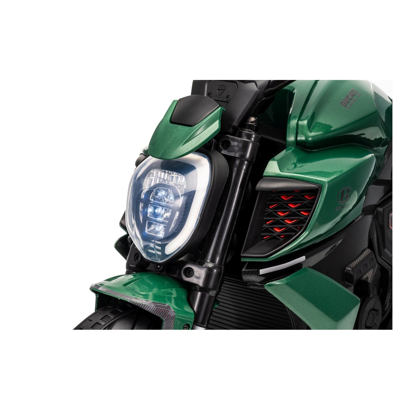 Vehicle Motor Ducati Diavel x Bentley Green