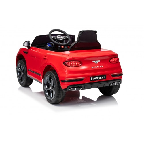Vehicle Bentley Bentayga S Red