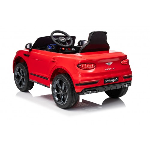 Vehicle Bentley Bentayga S Red
