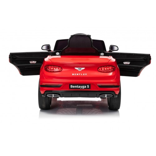 Vehicle Bentley Bentayga S Red