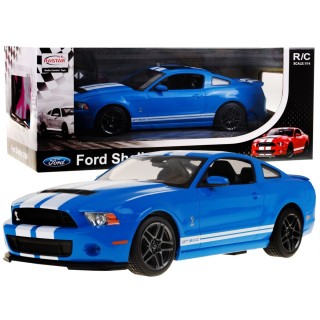 R/C toy car Ford Shelby Mustang GT500 Blue 1:14 RASTAR