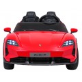 Vehicle Porsche Taycan Turbo S Red
