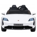 Vehicle Porsche Taycan Turbo S White