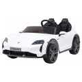 Vehicle Porsche Taycan Turbo S White
