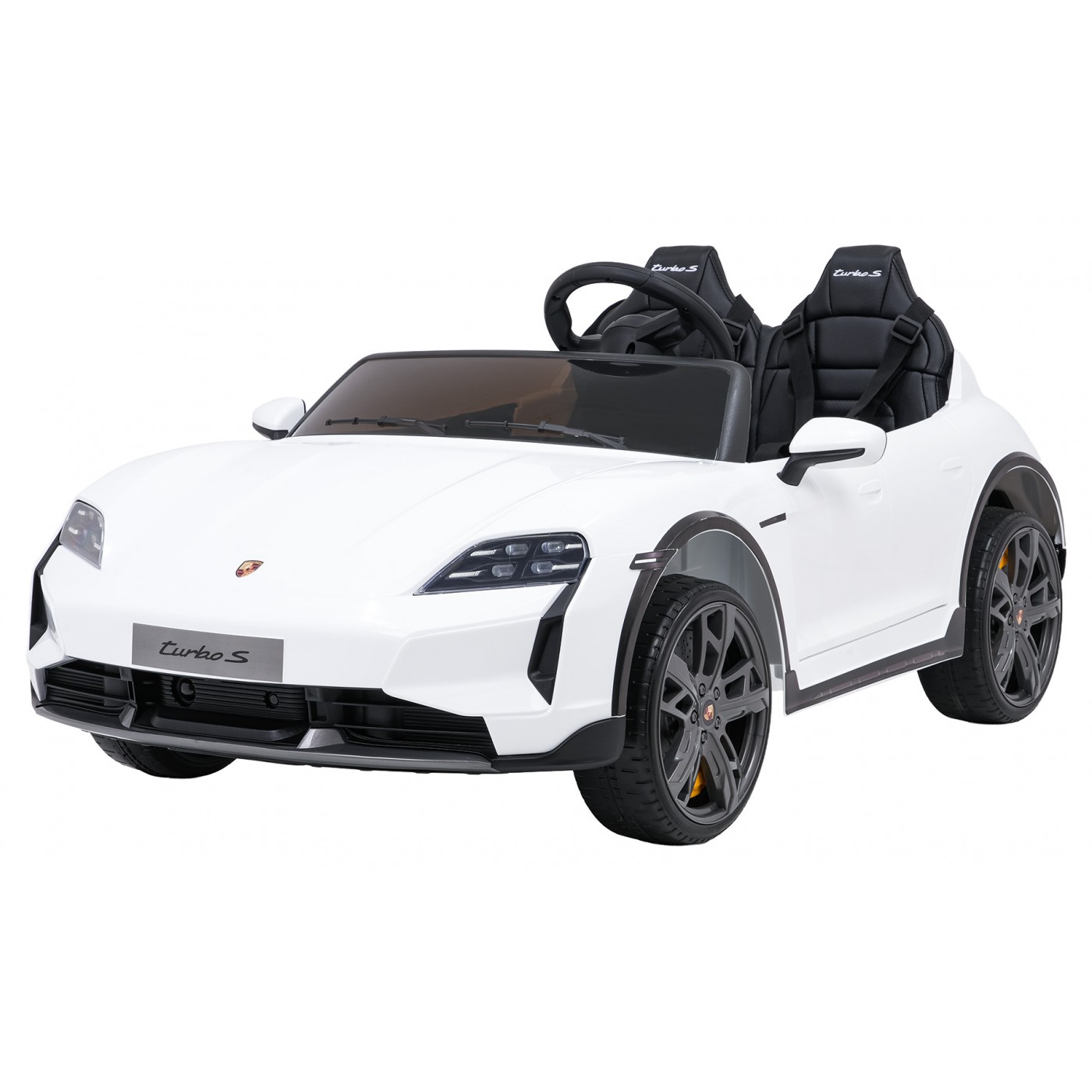 Vehicle Porsche Taycan Turbo S White