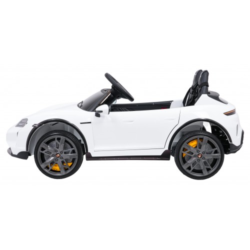 Vehicle Porsche Taycan Turbo S White