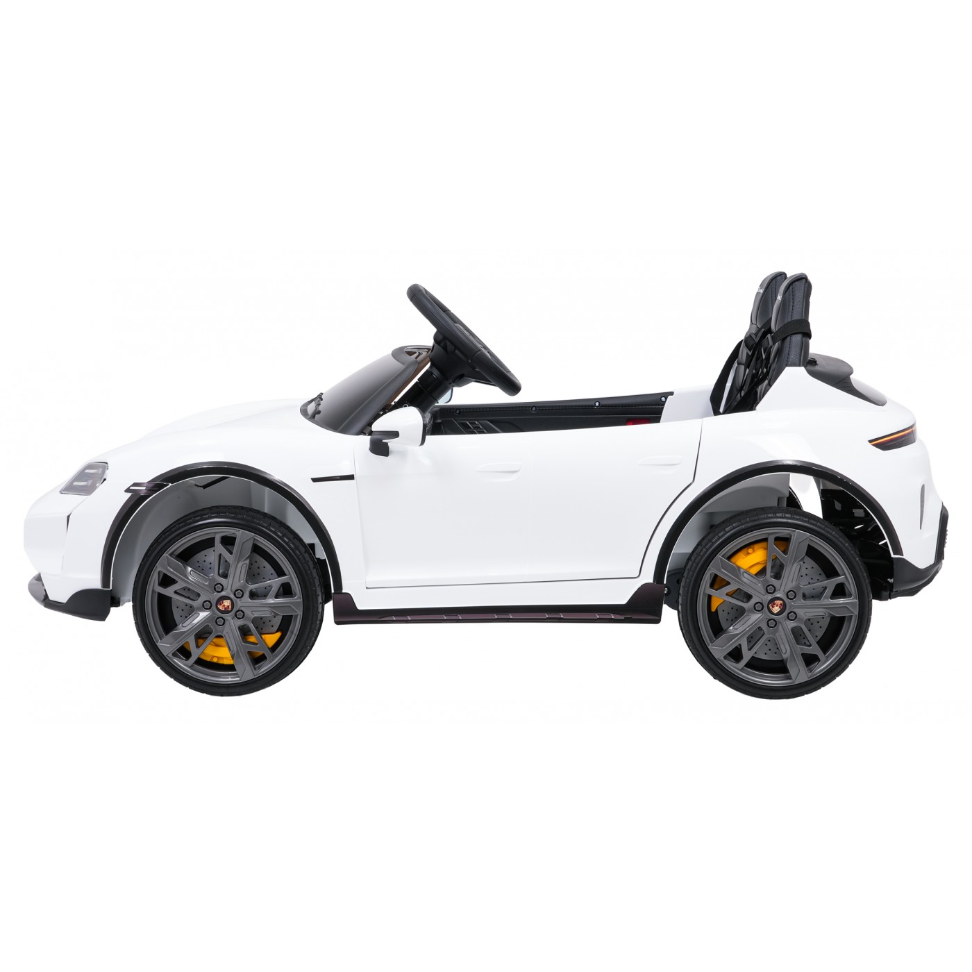 Vehicle Porsche Taycan Turbo S White