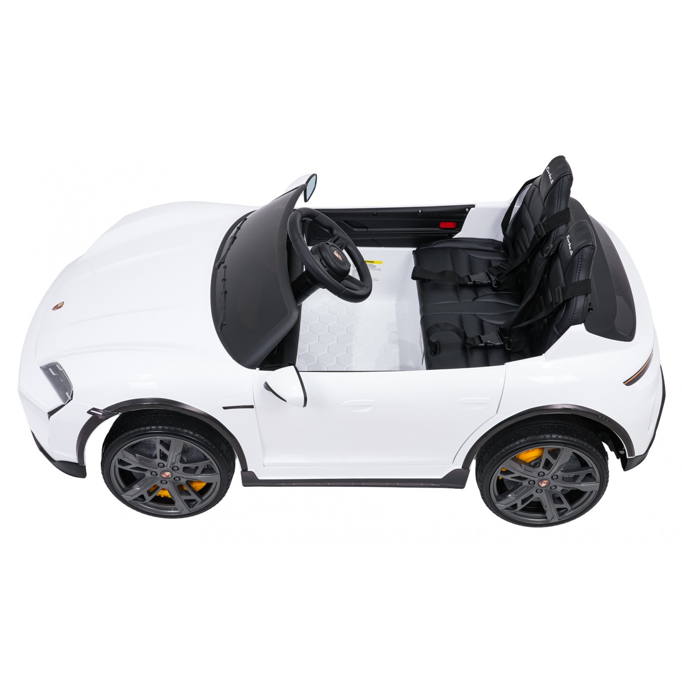 Vehicle Porsche Taycan Turbo S White