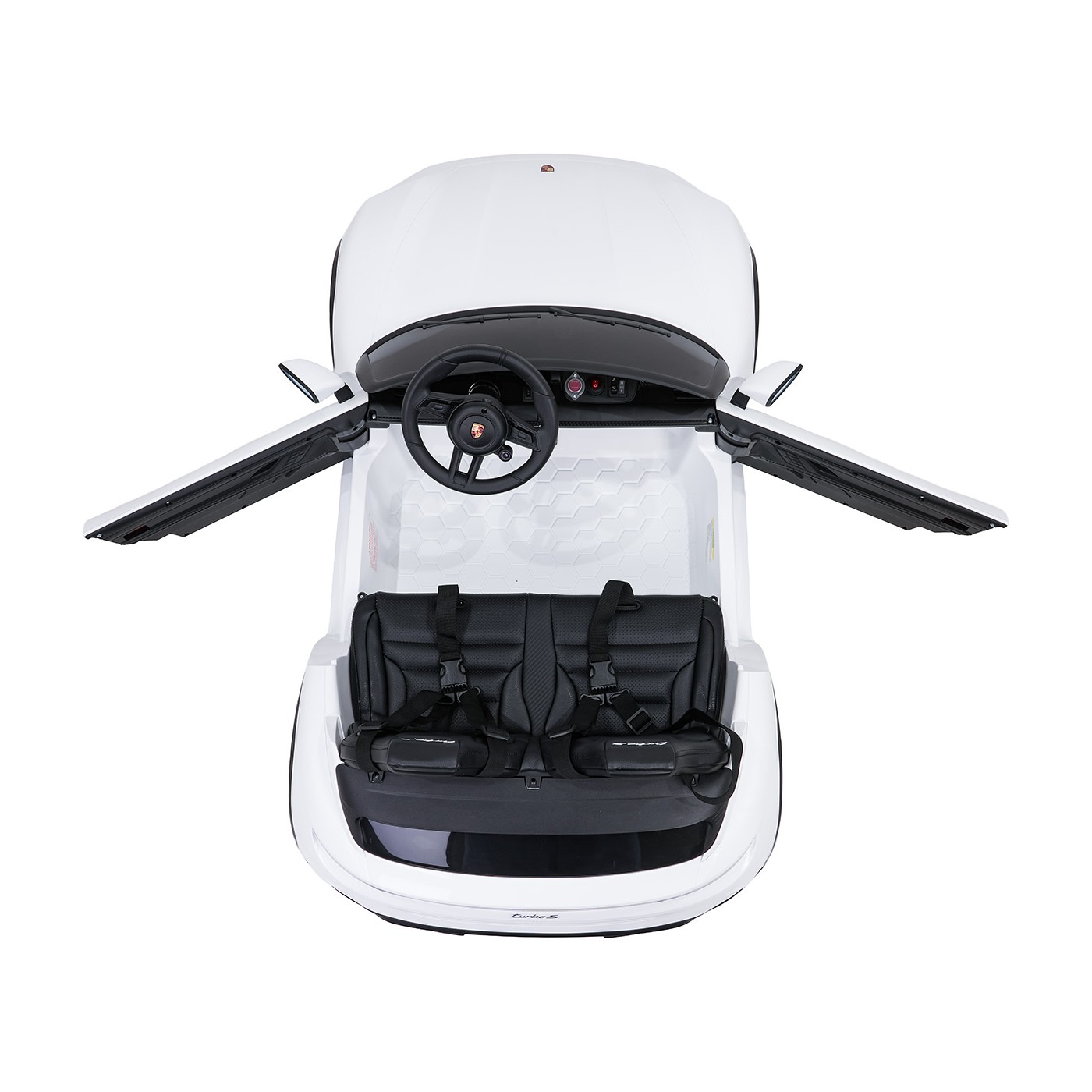 Vehicle Porsche Taycan Turbo S White