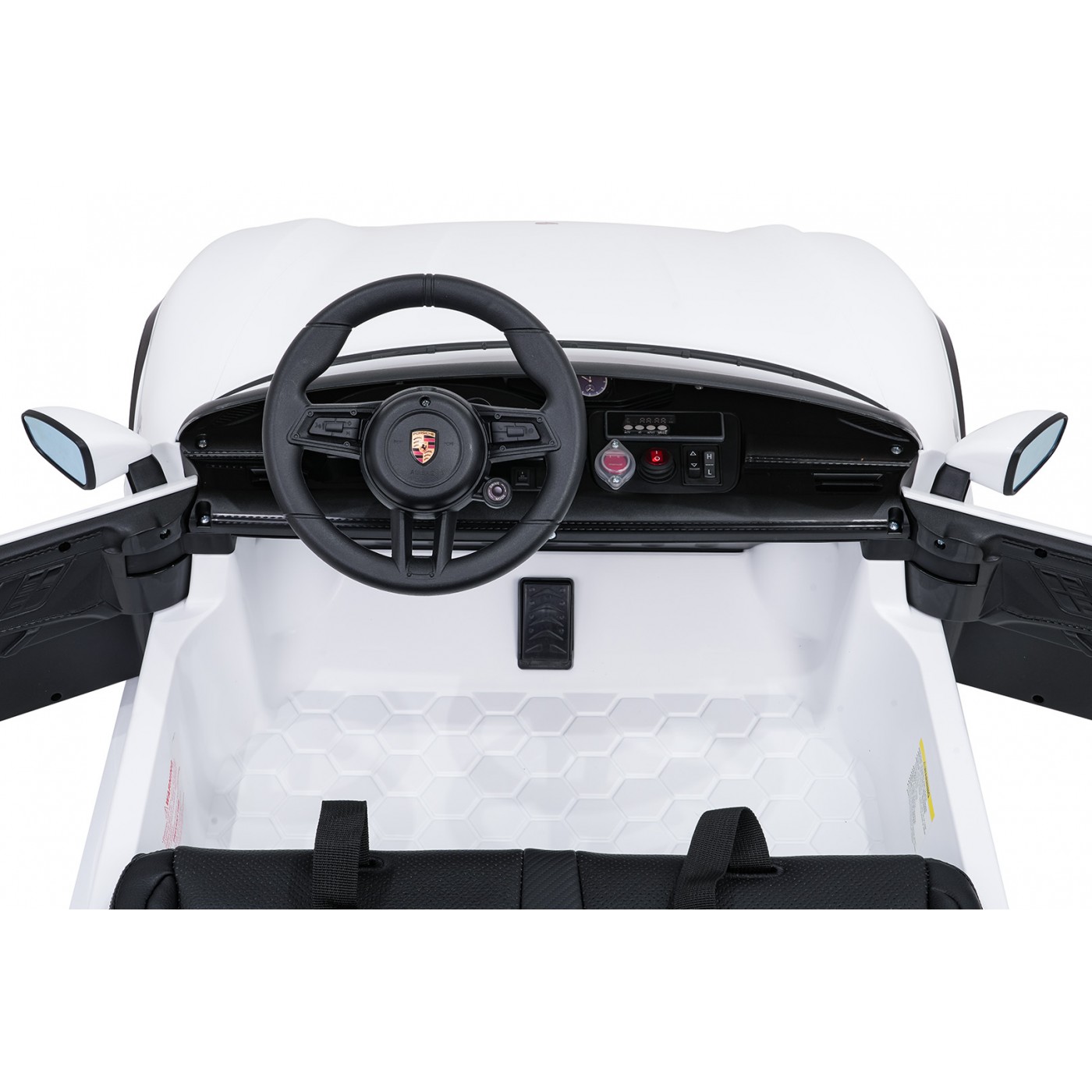 Vehicle Porsche Taycan Turbo S White