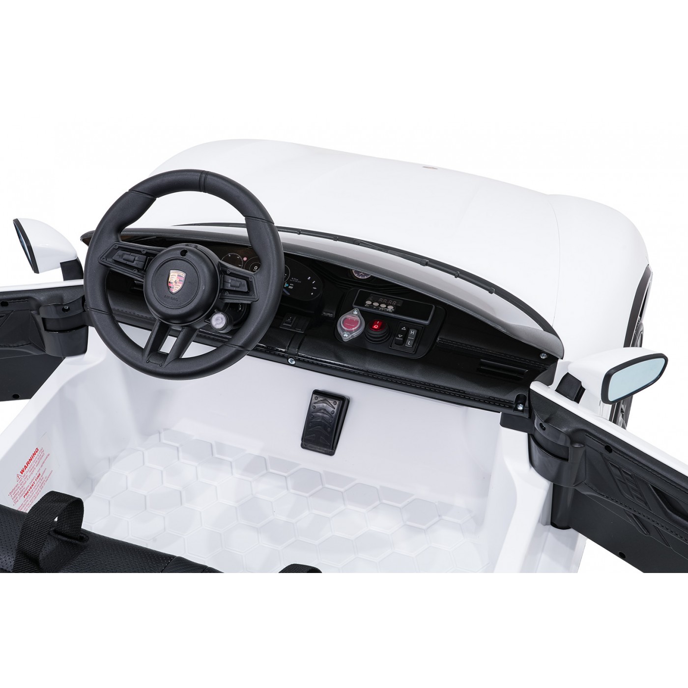 Vehicle Porsche Taycan Turbo S White